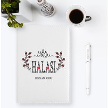 BK Gift Kişiye Özel Yılın En Iyi Halası Temalı 2023 Ajanda Kalem Seti