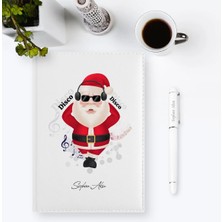 BK Gift Kişiye Özel Yılbaşı Noel Baba Temalı 2023 Ajanda Kalem Seti - 1