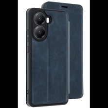 Xiaomi Poco X7 Pro Kılıf Flip Cover - Lacivert