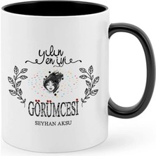 BK Gift Kişiye Özel Yılın En Iyi Görümcesi Siyah Kupa Bardak