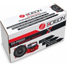 Tr Edison ED-PS520 13 cm Midrange Hoparlör Takımı 400W