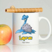 BK Gift Kişiye Özel Pokemon Lapras Beyaz Kupa Bardak