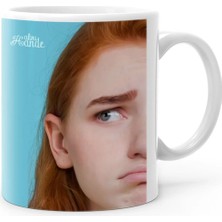 BK Gift Kişiye Özel Face Mug Beyaz Kupa Bardak - 1