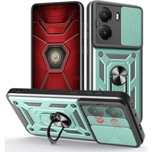 Tr Constraın Xiaomi Poco X7 Pro/poco F7 Ile Uyumlu Kaze Tora Kamera Korumalı Sürgülü Yüzüklü
