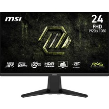 Tr 23.8 Mag 245F X24, Gaming Monitör, Fhd, 16:9, Flat, Rapid Ips, 240Hz, 0.5ms (Gtg Min.), Freesync