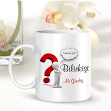 BK Gift Kişiye Özel Mesleki Bilirkişi Beyaz Kupa Bardak - 001