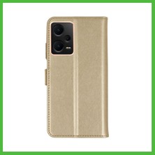 Bezos Redmi Note 12 5g Trend S Kapaklı Kılıf - Gold Arz