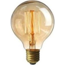 Tr Rustik LED Glop G95 6W Amber CT-4286