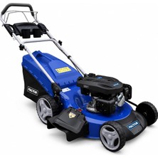 Tr Benzinli Şanzımanlı Çim Biçme Makinası 55CM 175CC Çelik Şase 70L Sepetli Motorlu Çim Bi�