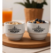 Bk Gift Kişiye Özel Isimli 2'li Çerezlik Kase-10 Yeni Ev Hediyesi Önerileri, Misafir Sunum Ürünü, Çay Yanı Kase