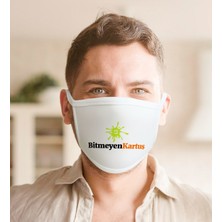 BK Gift Kişiye Özel Logolu Yıkanabilir Maske