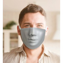 BK Gift Mask Tasarımlı Yıkanabilir Maske