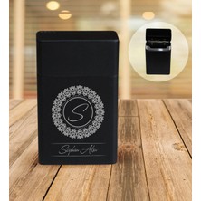 BK Gift Kişiye Özel Isimli Siyah Metal Sigara Tabakası - 2