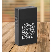 BK Gift Kişiye Özel Isimli Siyah Touch/slender Boy Metal Sigara Kutusu-10