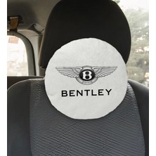 Bk Gift Bentley Tasarımlı Yuvarlak Araç Koltuk Yastığı-1