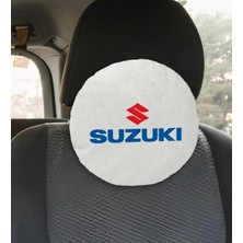 Bk Gift Suzuki Tasarımlı Yuvarlak Araç Koltuk Yastığı-1