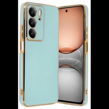 Realme C75 4g Kılıf Volet Silikon - Açık Yeşil