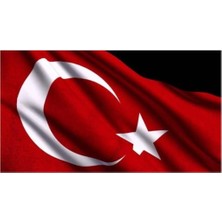 Lona Sanat Türk Bayrağı Alpaka Kumaş 150X225CM;KIRMIZI