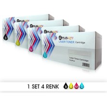 4 Renk Pluscopy Kyocera TK-5220 Uyumlu Muadil Toner Seti | Ecosys M5521CDN, M5521CDW, P5021CDN, P5021CDW