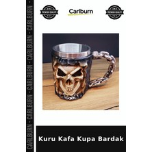 Carlburn Kuru Kafa Kupa Bardak Masa Süsü Su Bardağı Korkunç Temalı