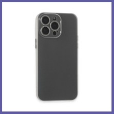 Nida iPhone 15 Pro Max Uyumlu Kılıf Puma Silikon - Şeffaf Nıda