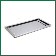Vintessy Vıntessy Dikdörtgen Krom Plakalık Araba Plaka Altlığı 30X16CM BZS01