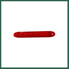 Vintessy Vıntessy Kırmızı Parmak LED Dorse Lamba 6 Ledli 13.5 cm 12-24V BZS01