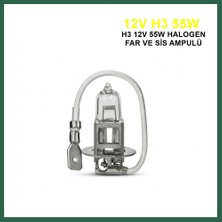 Vintessy Vıntessy Trifa H3 Halojen Far Ampülü 12V 55WATT Sarı BZS01