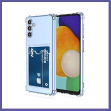 Nida Samsung Galaxy A26 Uyumlu Kılıf Kart Şeffaf Silikon - Şeffaf Nıda