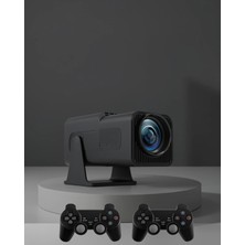Nemere Taşınabilir Game Projektör 1080P 4K Çift Kollu Uczzzprojeksiyongameboxx1