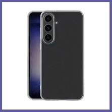 Nida Samsung Galaxy S26 Uyumlu Lüx Şeffaf Silikon - Şeffaf Nıda