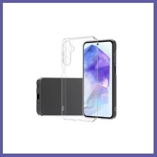 Nida Samsung Galaxy A26 Uyumlu Kılıf Lüx Şeffaf Silikon Nıda