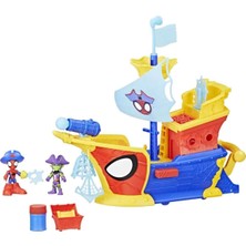 Prod Home G0666 Spidey ve Inanılmaz Arkadaşları Webs Ahoy Bubble Ship +3 Yaş