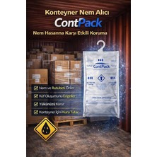 Tr Contpack Plus Konteyner Depolar Özel Nem Alıcı Rutubet Engelleyici Korozyon Önleyici 10 Adet