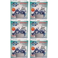 Tr Nem Alıcı Rutubet Giderici Yedek Tablet 6'li 2 x 250 Gram Yeşil Elma
