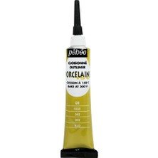 Tr Porcelaine 150 Porzellanfarbe Kontur Boyası Altın Rengi, 20 Ml, Altın
