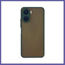 Nida Vivo Y16 Uyumlu Kılıf Montreal Silikon Kapak - Yeşil Nıda