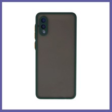 Nida Samsung Galaxy A02 Uyumlu Kılıf Montreal Silikon Kapak - Yeşil Nıda