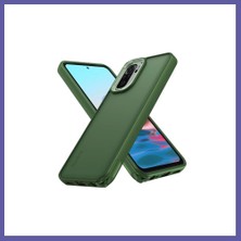 Nida Redmi Note 10 Pro Uyumlu Kılıf Elegant Kapak - Yeşil Nıda