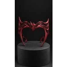 Alpin Kırmızı Cadı Balo Tacı - Cosplay, Marvel Temalı Parti ve Kostüm Aksesuarı 3D Model