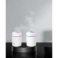 Nemere LED Işıklı Hava Nemlendirici 300 ml USB Şarjlı Uczhavanemlendiricik1