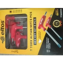 Eltos TAS006 T Torx Alyan Seti 6 Pcs