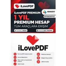 Rimsoft Ilovepdf Premium – 1 Yıllık Dijital Lisans
