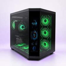 Quantum Gaming Sirius 770 Core 7 230H 32GB Lpddr5 2tb Nvme RTX5070TI 16GB Kulaklık Hediyeli Gaming Desktop