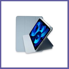 Nida iPad Pro 11 (2021) Kılıf Starling 360 Kalemlikli Tablet Kılıf - Mavi Nıda