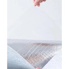 Renkli Duvarlar Kendinden Yapışkanlı 3D Desenli Alüminyum Folyolu Duvar Kağıdı Paneli 50 x 280 cm
