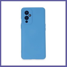 Nida One Plus 9 Kılıf Nano Içi Kadife Silikon - Mavi Nıda