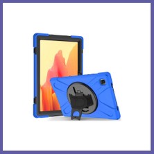 Nida Samsung Galaxy T220 Tab A7 Lite 8.7 Kılıf Amazing Tablet Kapak - Mavi Nıda