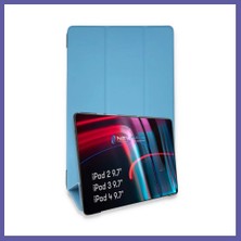 Nida iPad 4 9.7 Kılıf Tablet Smart Kılıf - Mavi Nıda