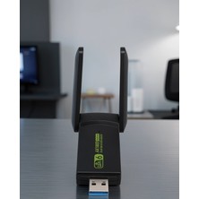 Nemere Kablosuz Wifi Adaptör Çift Bantlı Uczwifiadaptör1